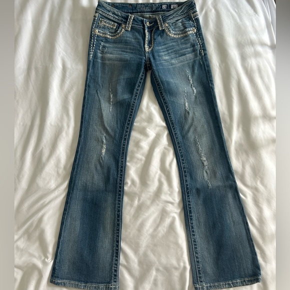 MissMe Vintage Low Rise Boot cut Jean - Picture 1 of 4